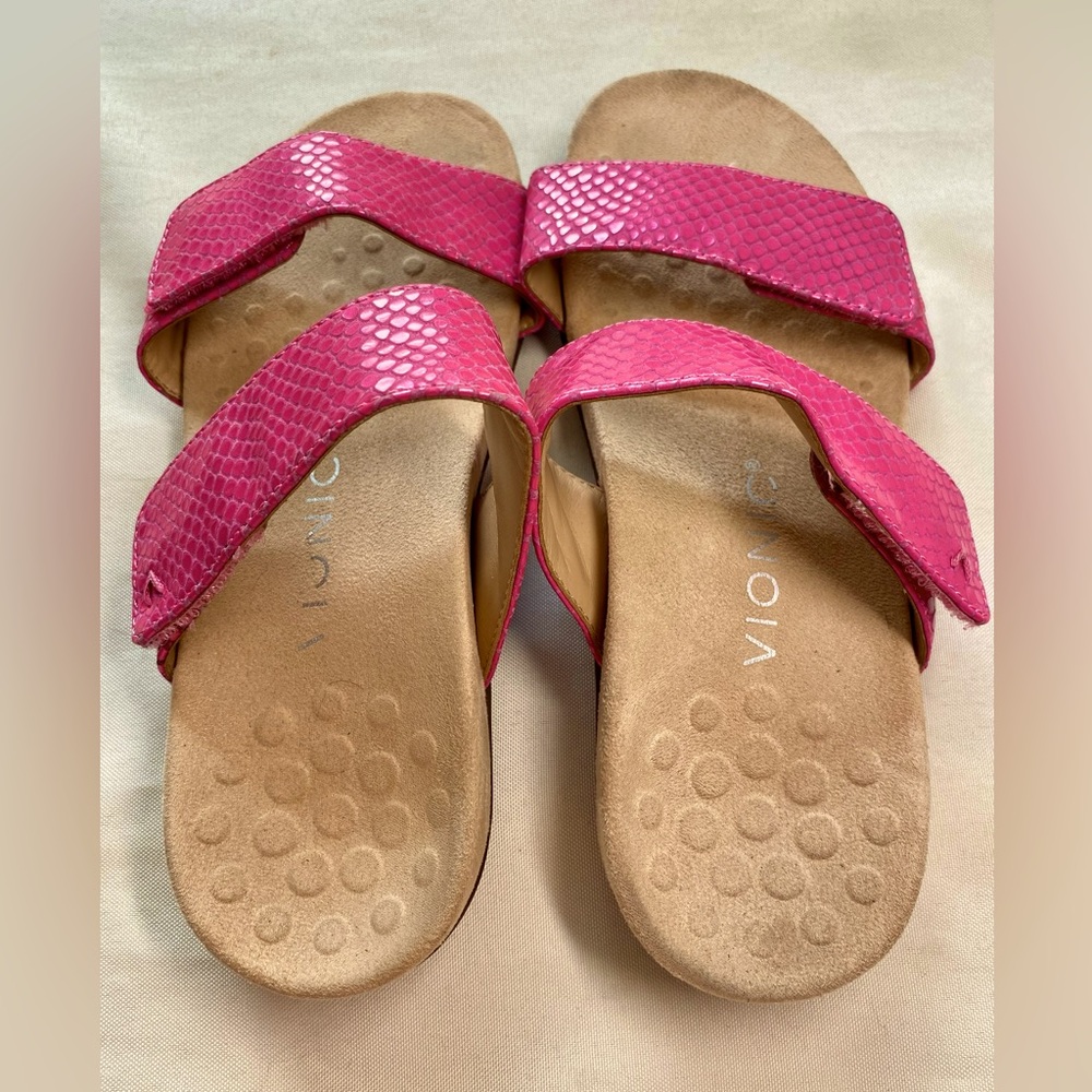 Vionic Strap Adjustable Slide Sandal - image 1